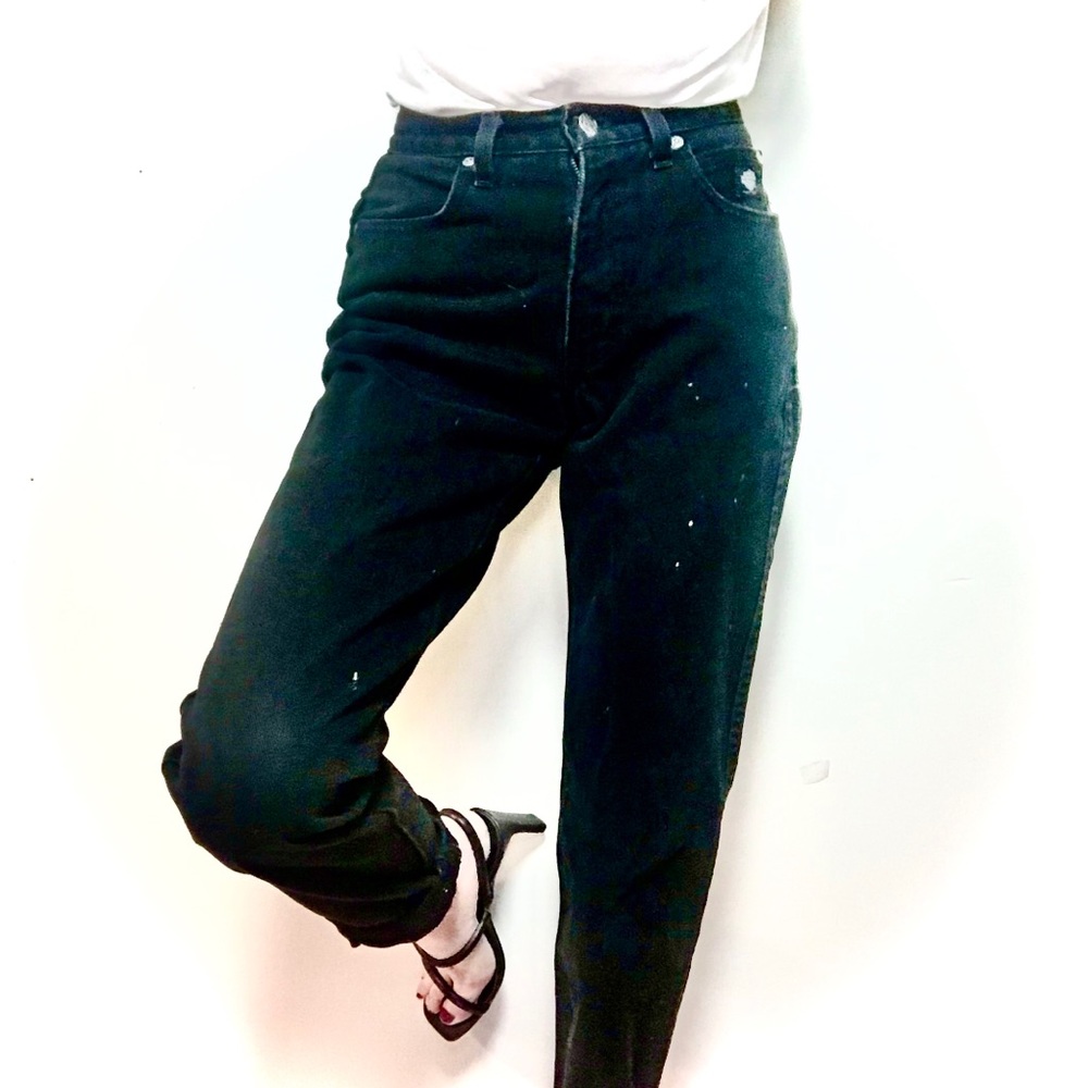 VINTAGE Harley Davidson High Waist Straight Jeans